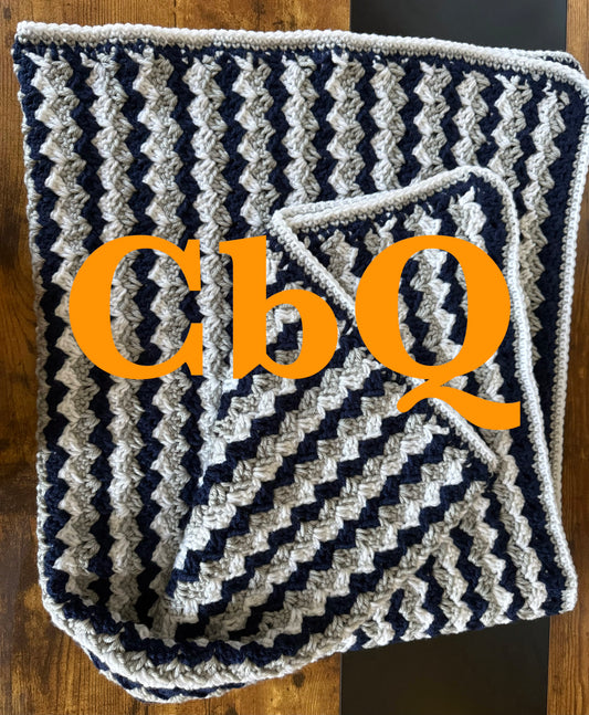 Triple Color Baby Blanket (Small)