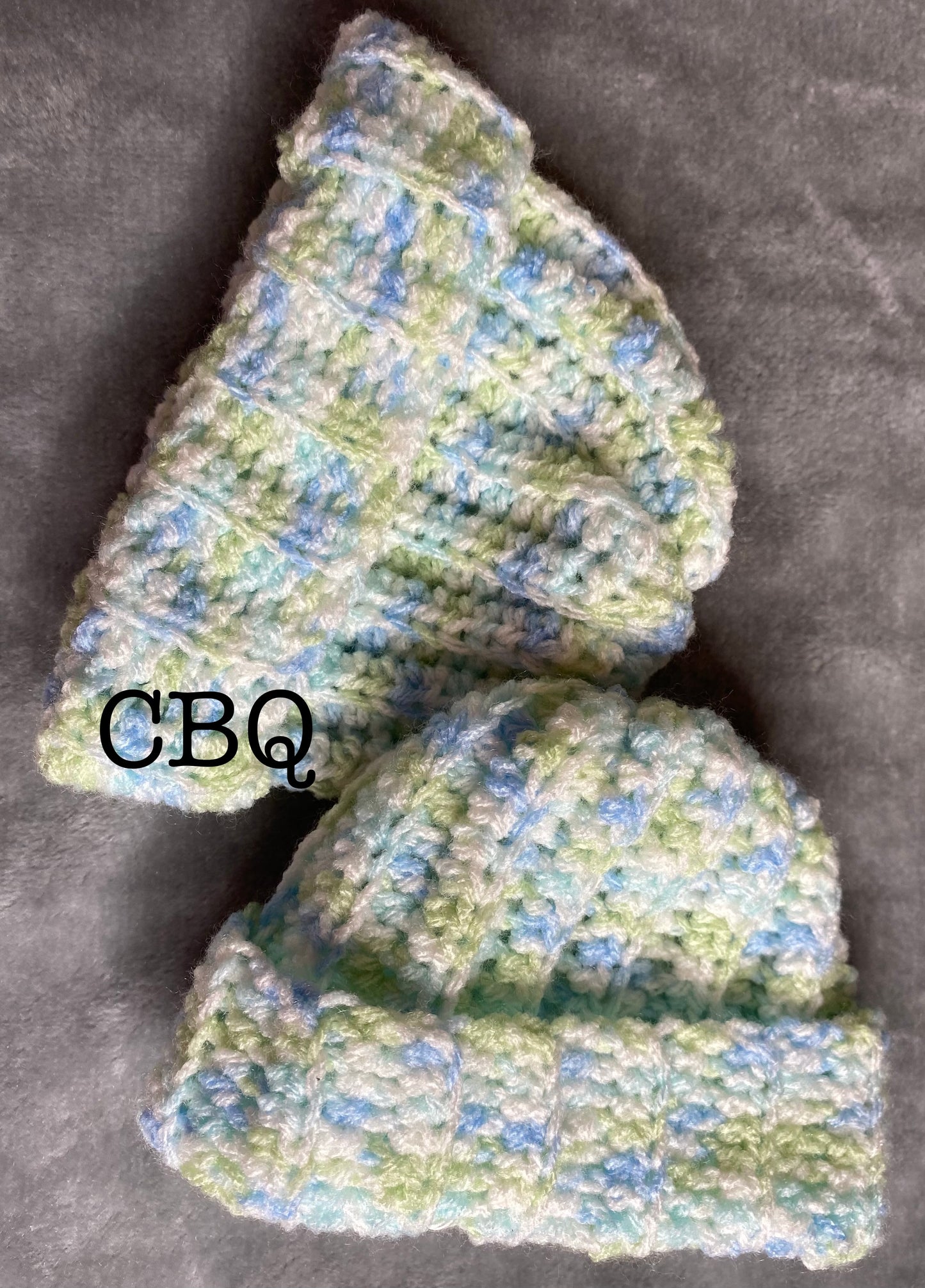 Variegated Baby Hat