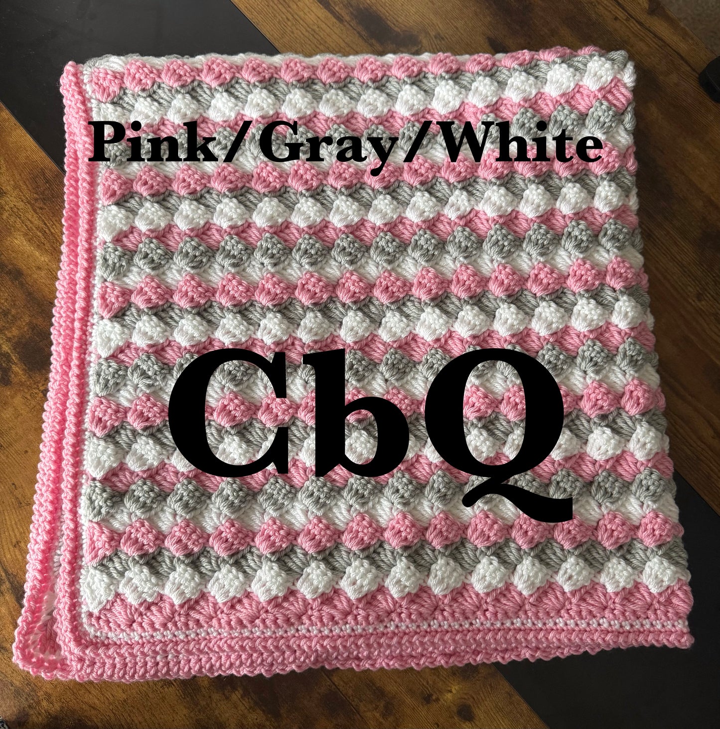 Puff Stitch Baby Blanket (Medium)