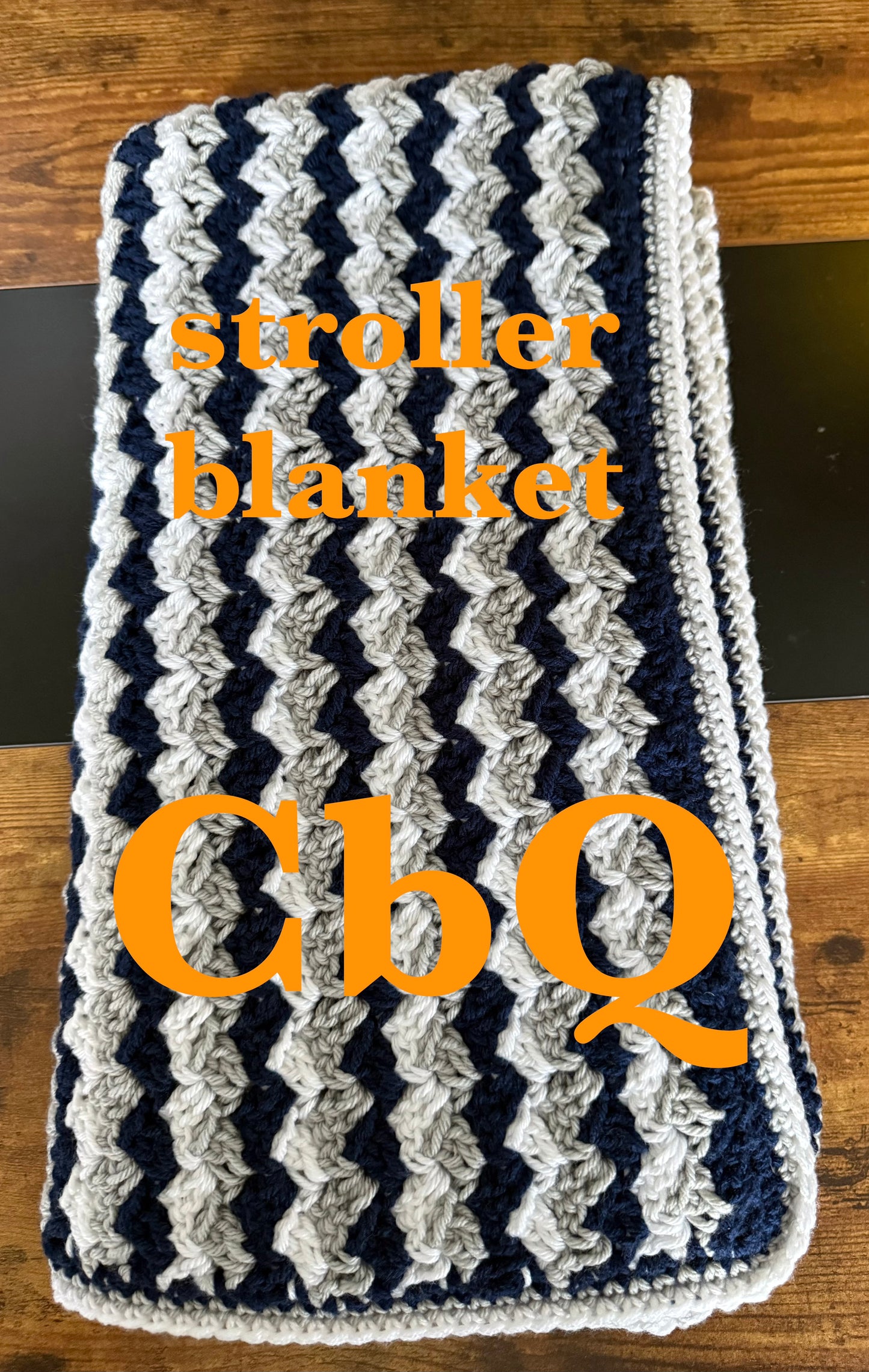 Triple Color Baby Blanket (Small)