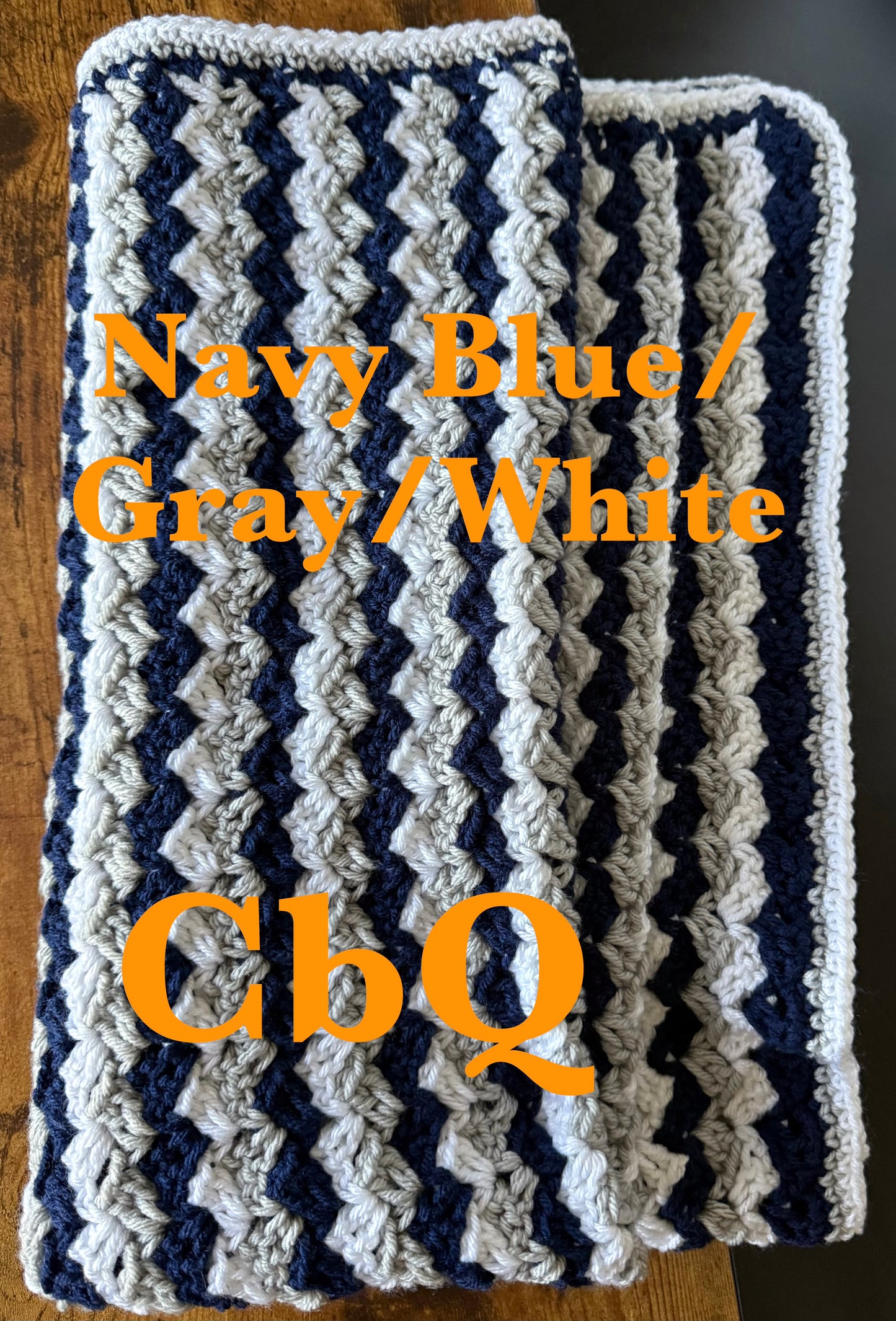 Triple Color Baby Blanket (Small)