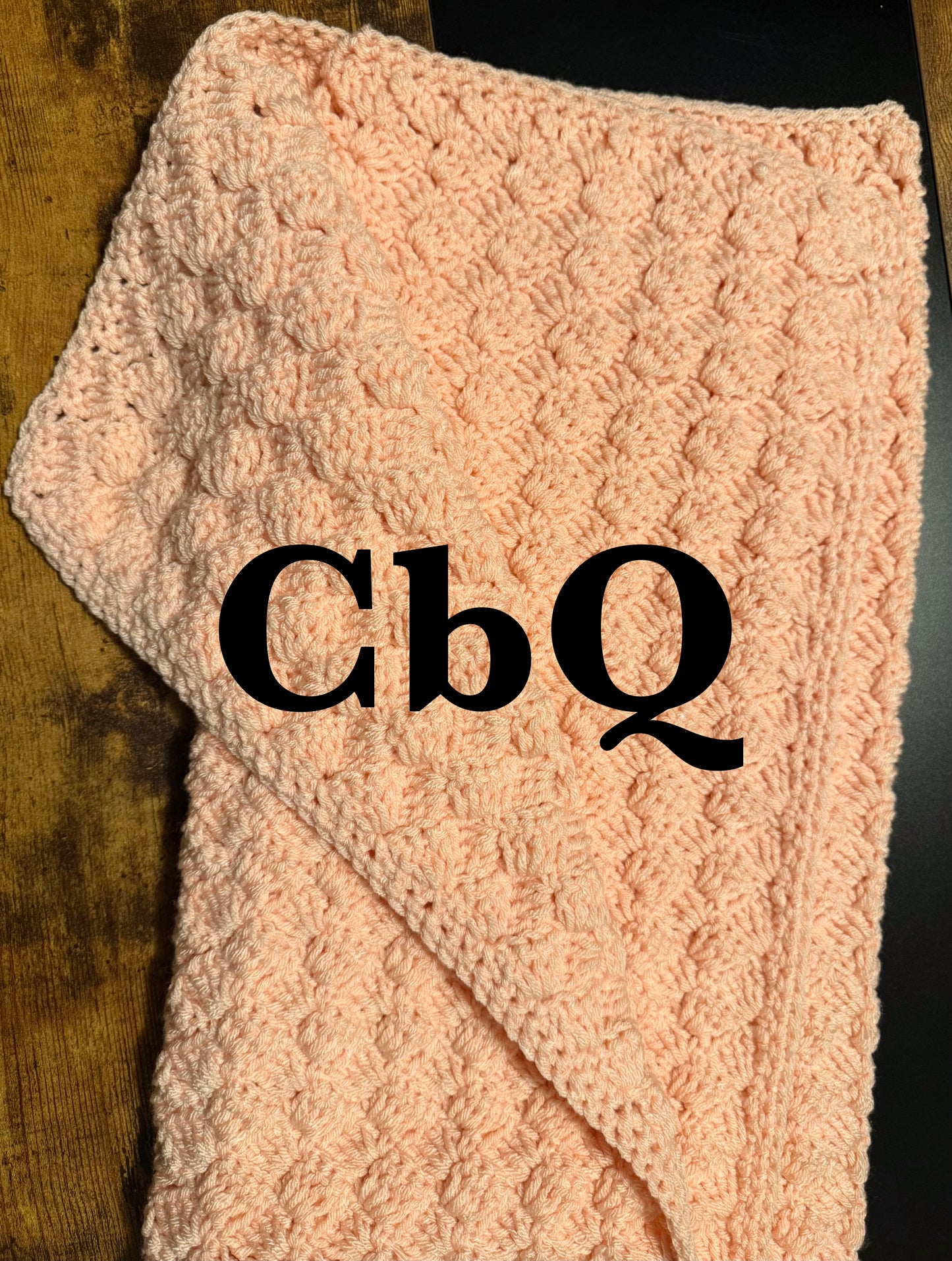 Puff Stitch Baby Blanket (Medium)