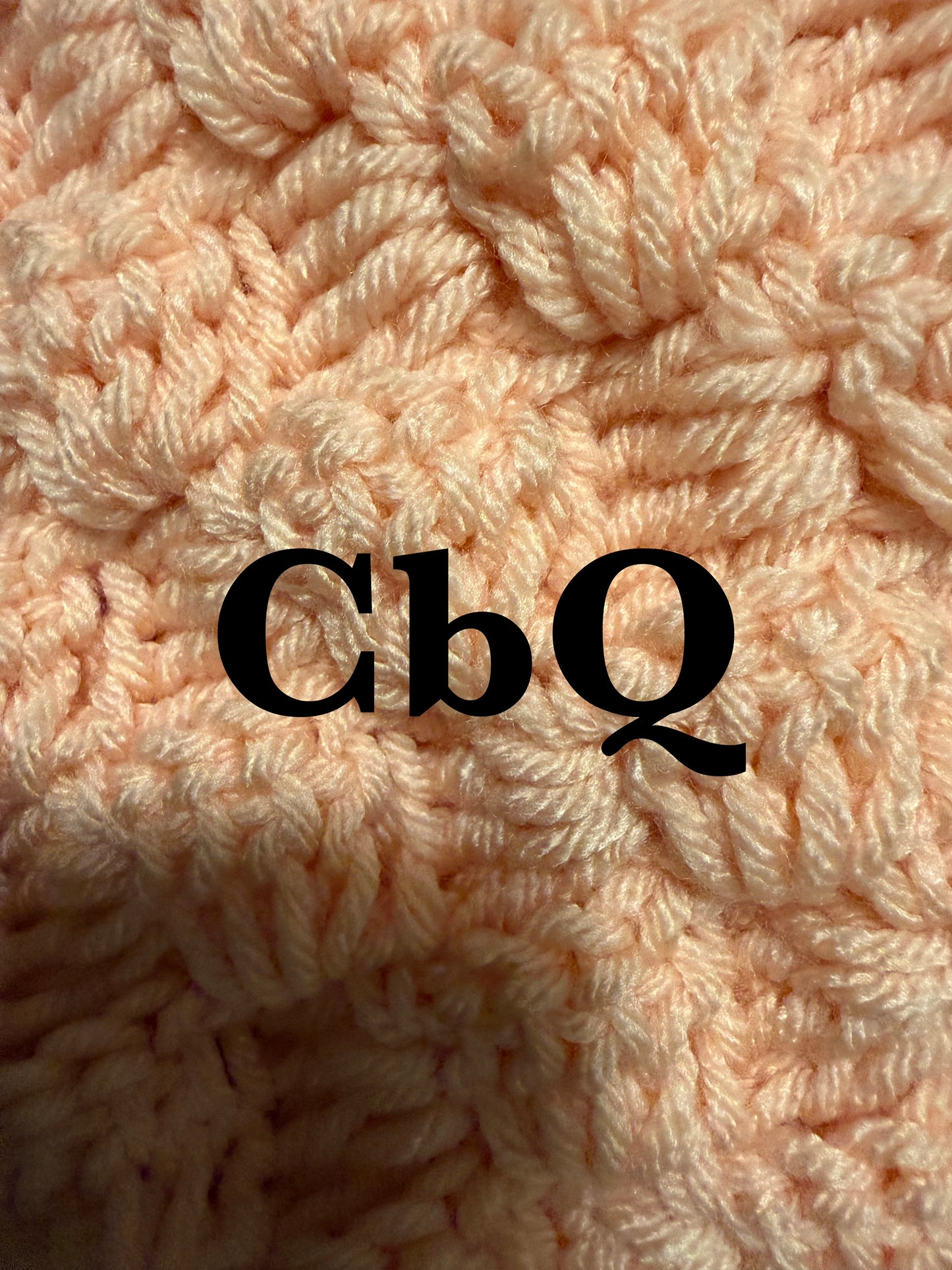 Puff Stitch Baby Blanket (Medium)