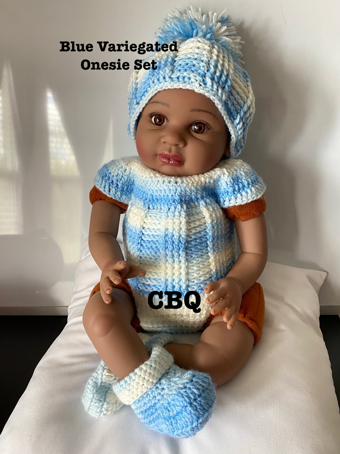 Variegated Baby Onesie Set - New born