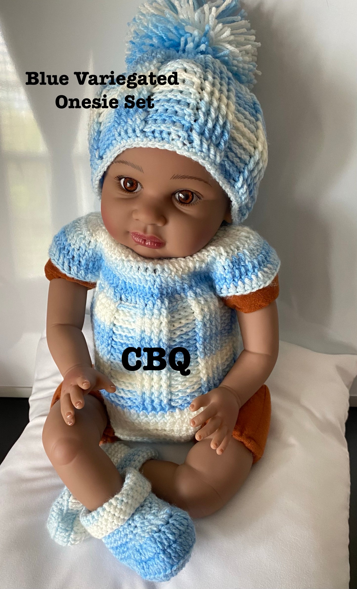 Variegated Baby Onesie Set - New born